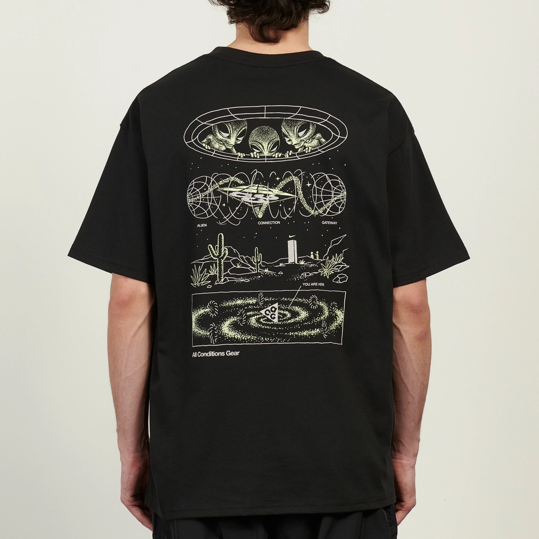 Nike Мужская футболка ACG Mystery Lights