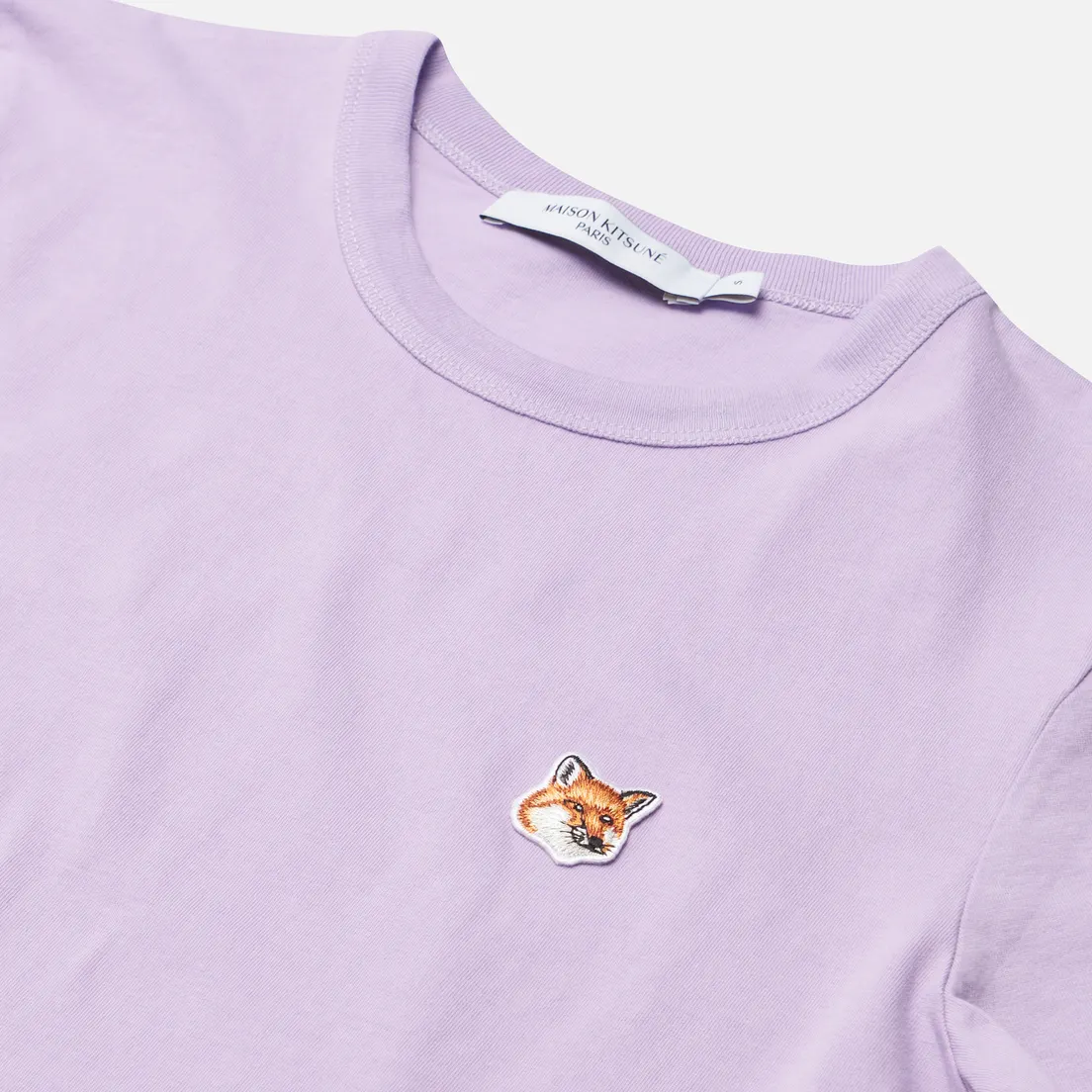 Maison Kitsune Женская футболка Fox Head Patch Classic