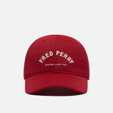 Кепка Fred Perry Arch Branded Tricot, цвет красный