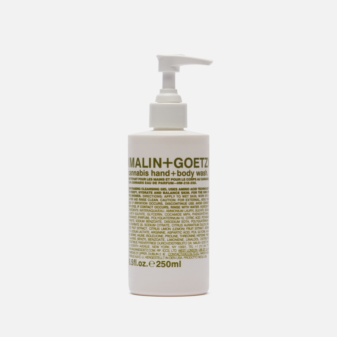 Гель-мыло Malin+Goetz, цвет белый, размер UNI HW218250 Hand And Body Cannabis Medium - фото 1