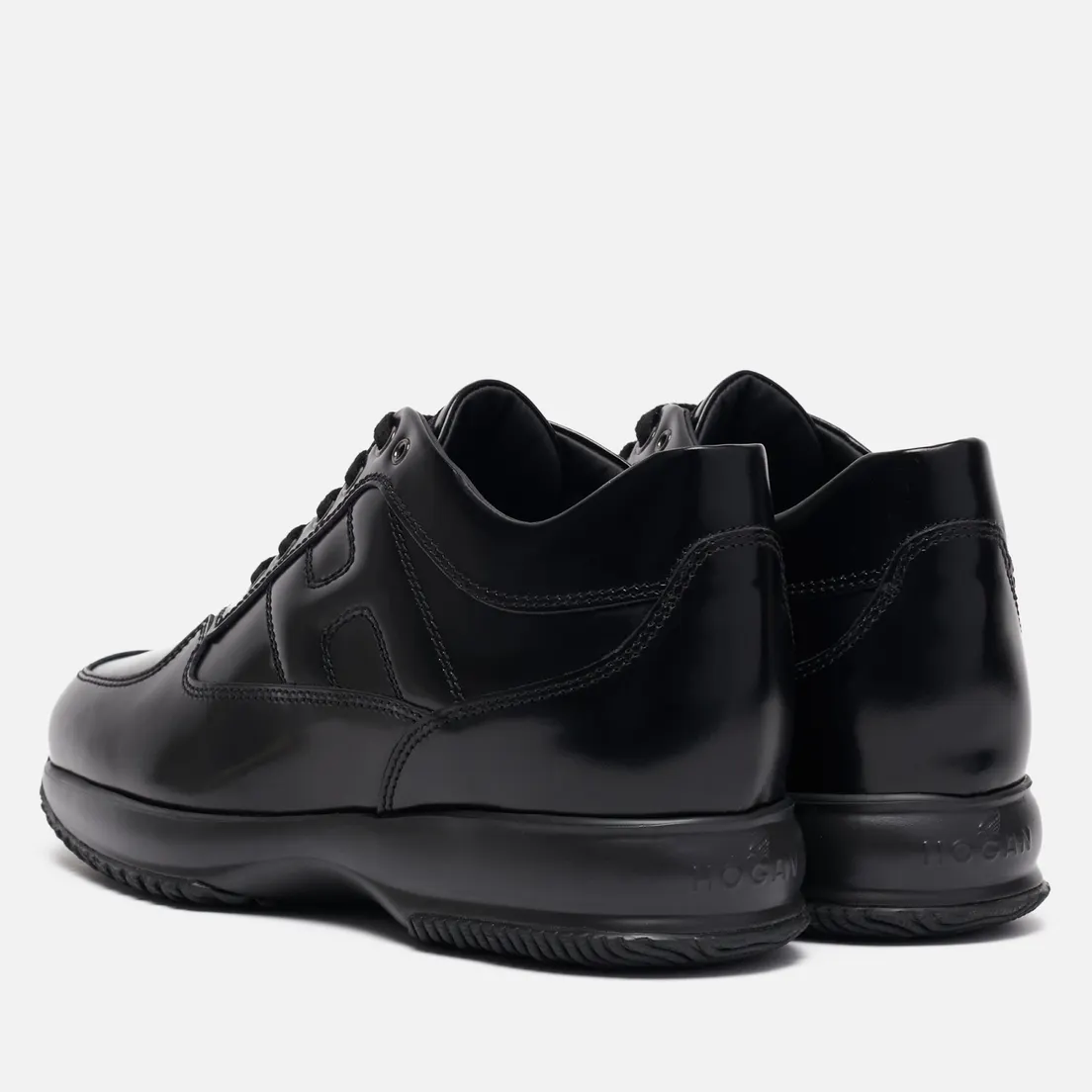 Hogan Мужские кроссовки Interactive Shine Leather