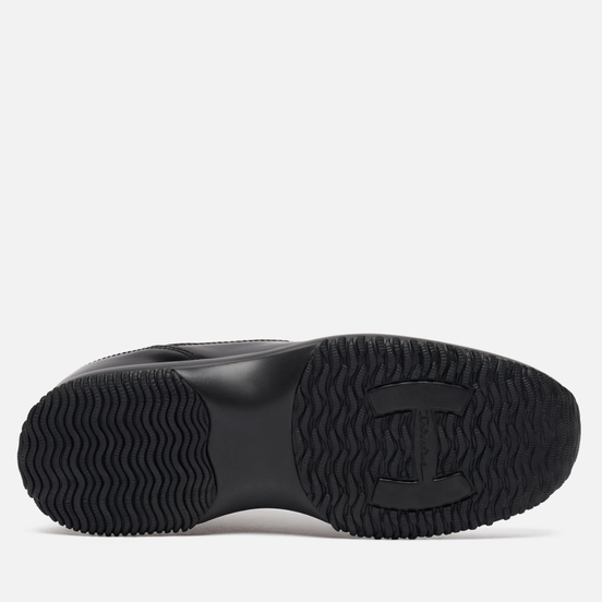 Мужские кроссовки Hogan Interactive Shine Leather Black