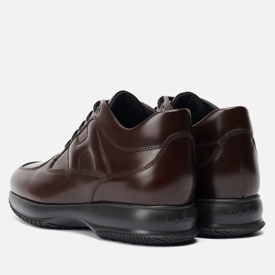 Hogan Мужские кроссовки Interactive Shine Leather