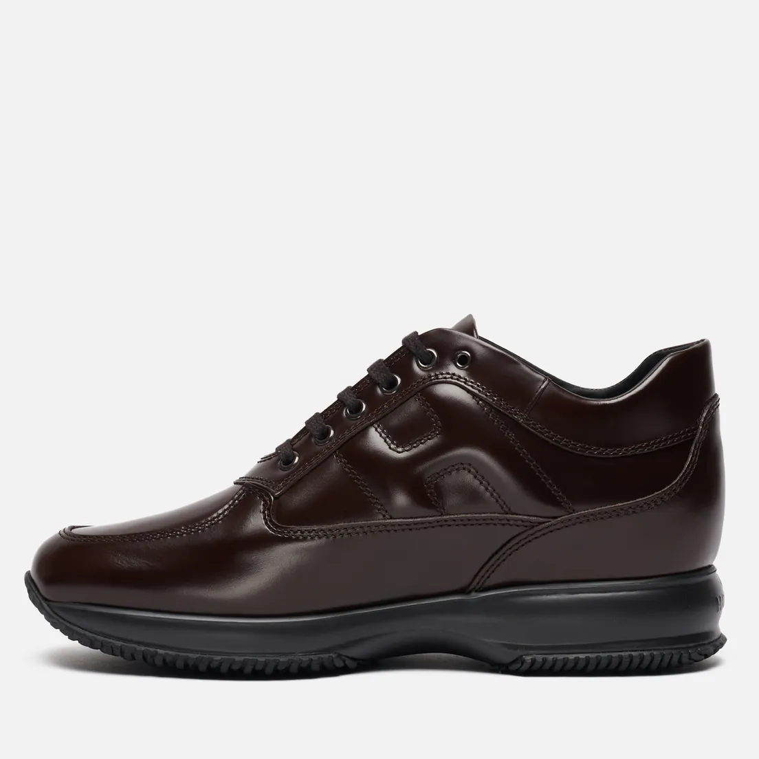 Hogan Мужские кроссовки Interactive Shine Leather