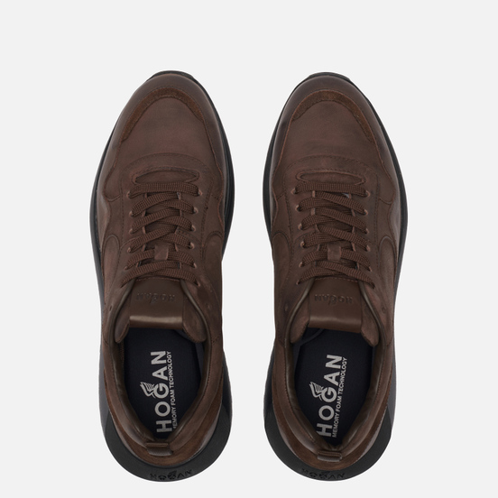 Мужские кроссовки Hogan Interactive 3 No Logo Brown