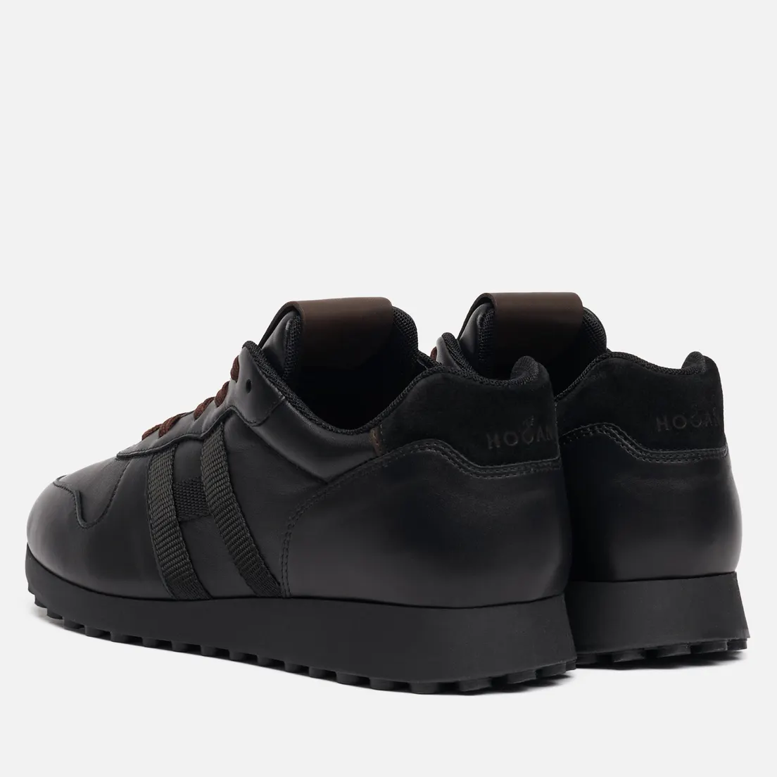 Hogan Мужские кроссовки H383 Grosgrain H