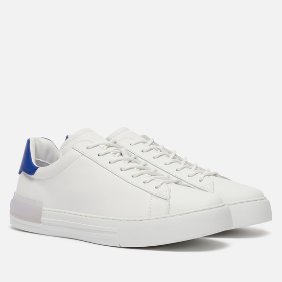 Мужские кроссовки Hogan Rebel Smooth Derby Leather White/Blue