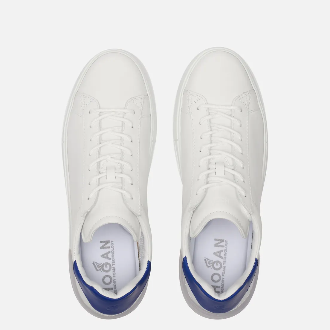 Hogan Мужские кроссовки Rebel Smooth Derby Leather