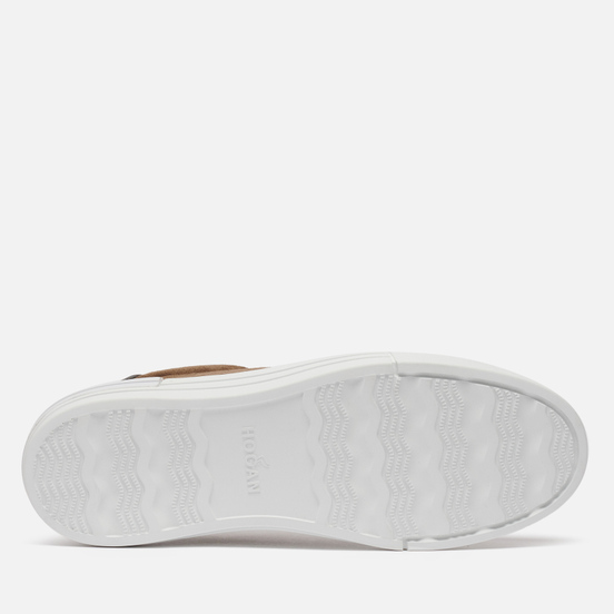 Мужские кроссовки Hogan Rebel Smooth Derby Suede Brown