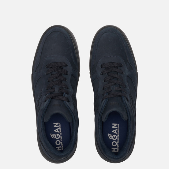 Мужские кроссовки Hogan Rebel Nubuck Dark Blue