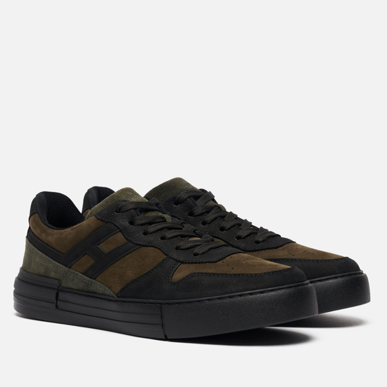 Мужские кроссовки Hogan Rebel Nubuck Green/Black