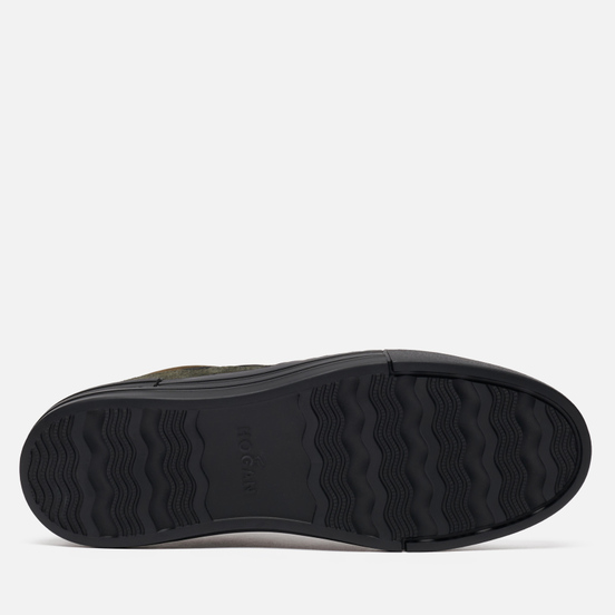 Мужские кроссовки Hogan Rebel Nubuck Green/Black