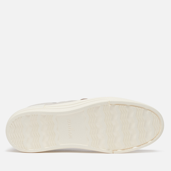 Мужские кроссовки Hogan Rebel Nubuck Cream White/Brown/Black