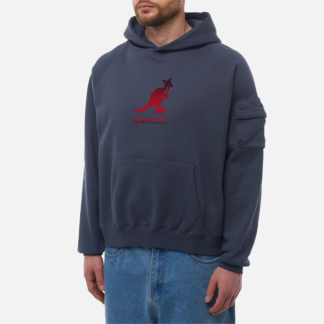 Kangol Мужская толстовка Gradation Logo Hoodie
