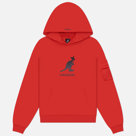  Мужская толстовка Kangol Gradation Logo Hoodie, цвет розовый, размер XL