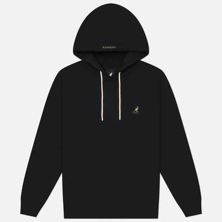 Мужская толстовка Kangol Classic Logo Hoodie, цвет чёрный, размер L