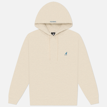Мужская толстовка Kangol Classic Logo Hoodie, цвет бежевый, размер XL