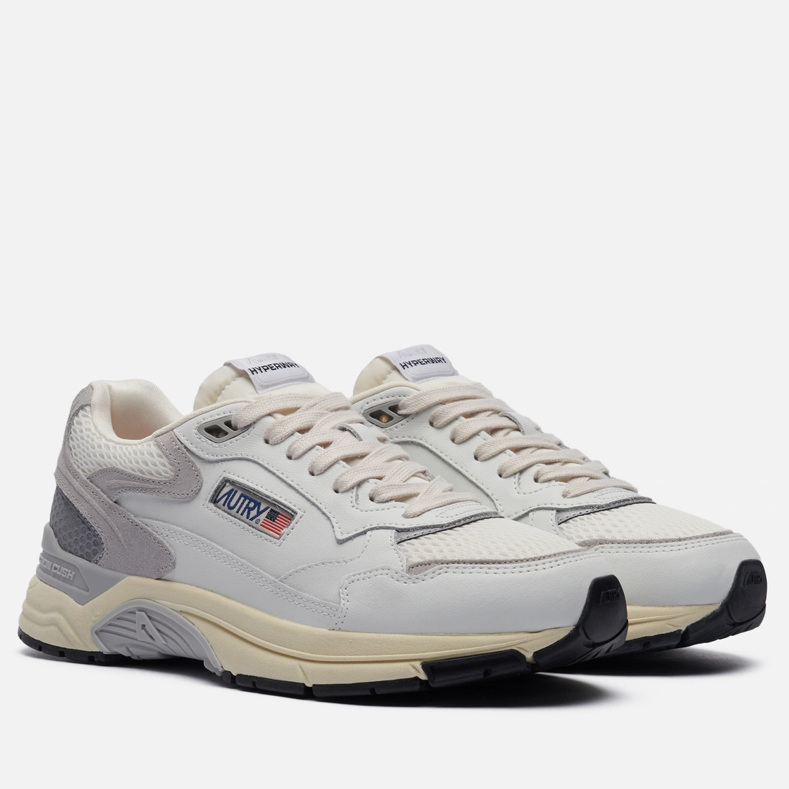 Autry Мужские кроссовки Hyperway Low Soft Leather/Suede Mesh