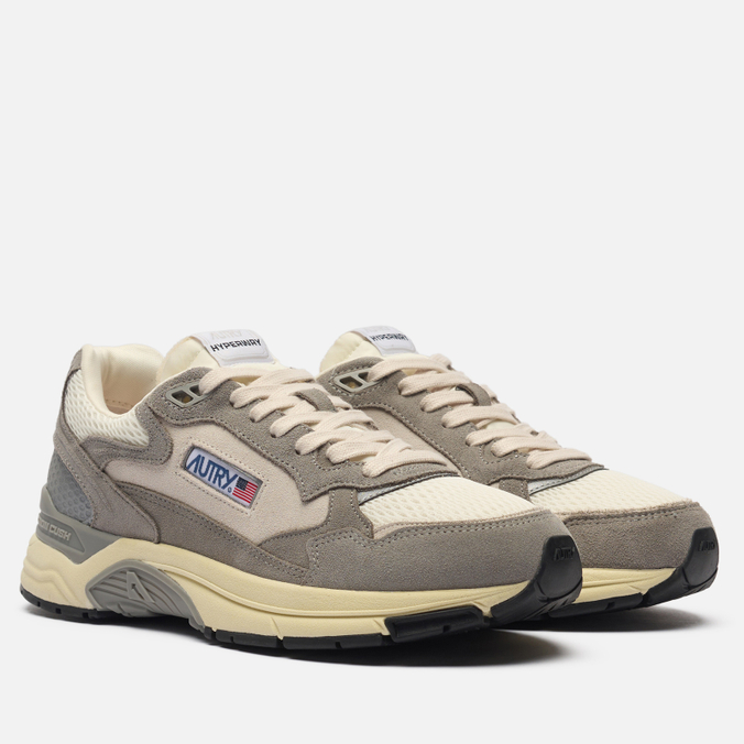 Мужские кроссовки Autry Hyperway Low Suede Bicolor/Mesh