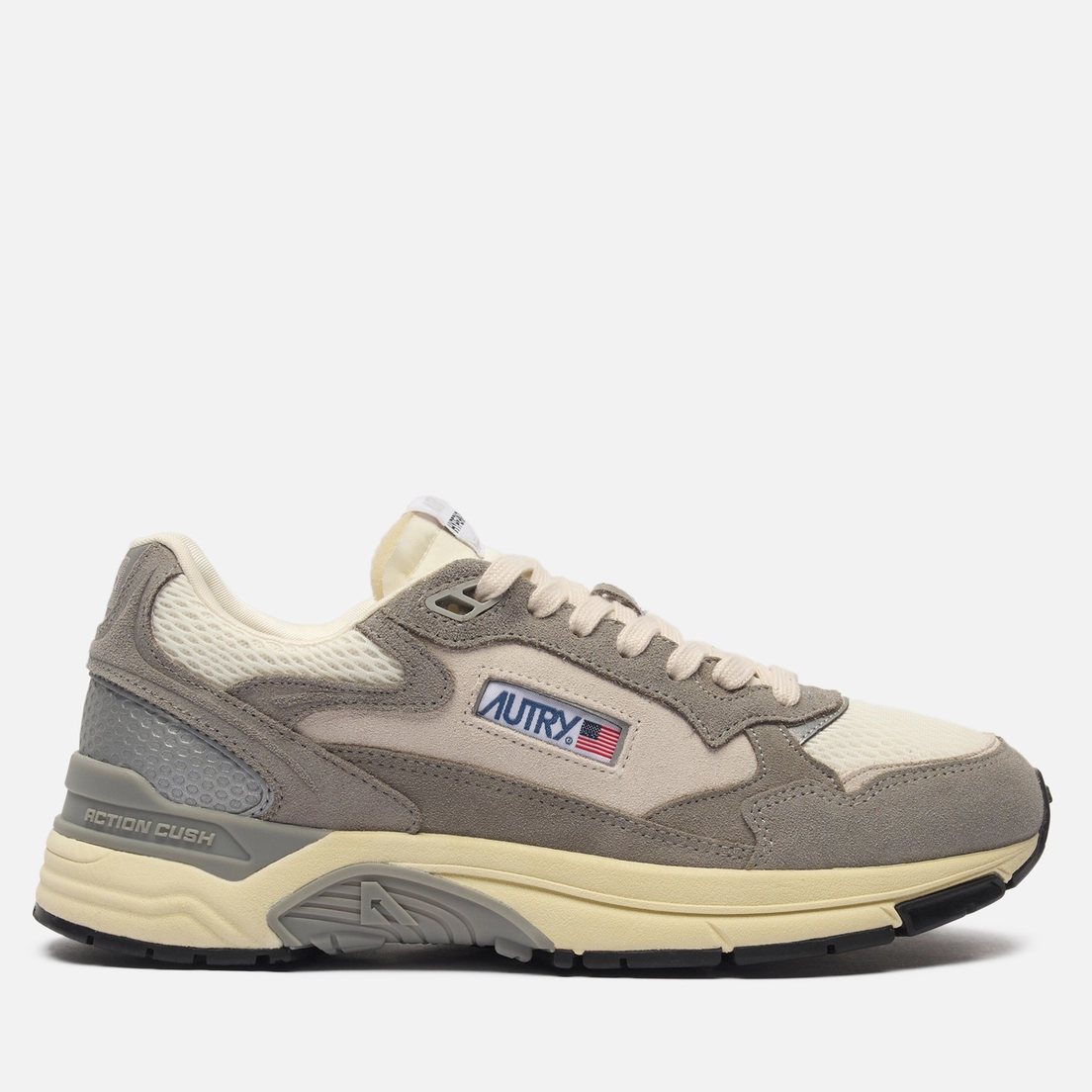 Autry Мужские кроссовки Hyperway Low Suede Bicolor/Mesh