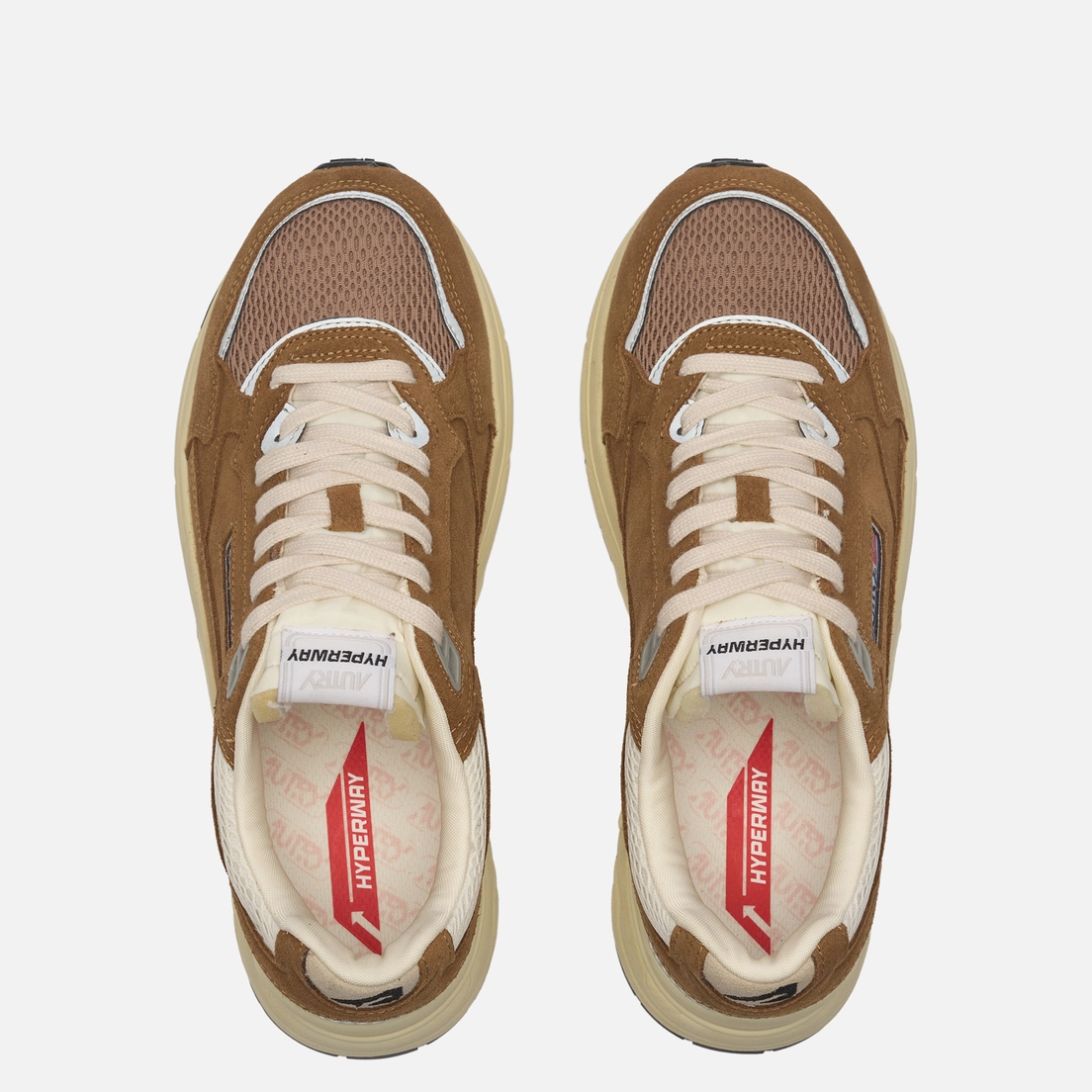 Autry Мужские кроссовки Hyperway Low Suede/Mesh
