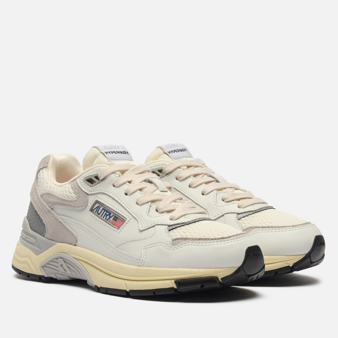 Женские кроссовки Autry Hyperway Low Soft Leather/Suede Mesh