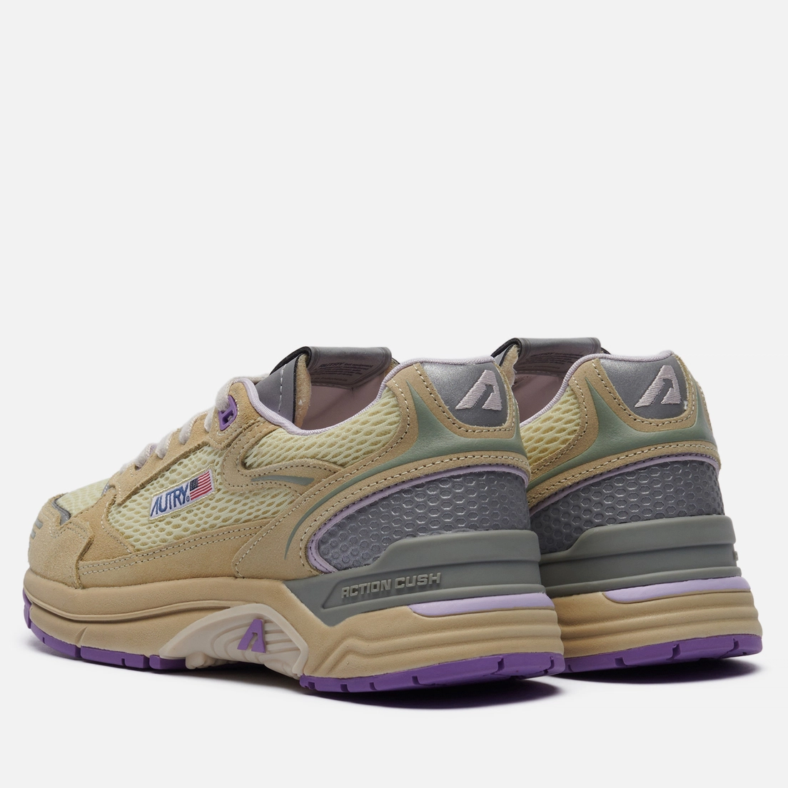 Autry Женские кроссовки Hyperway Low Mesh/Suede