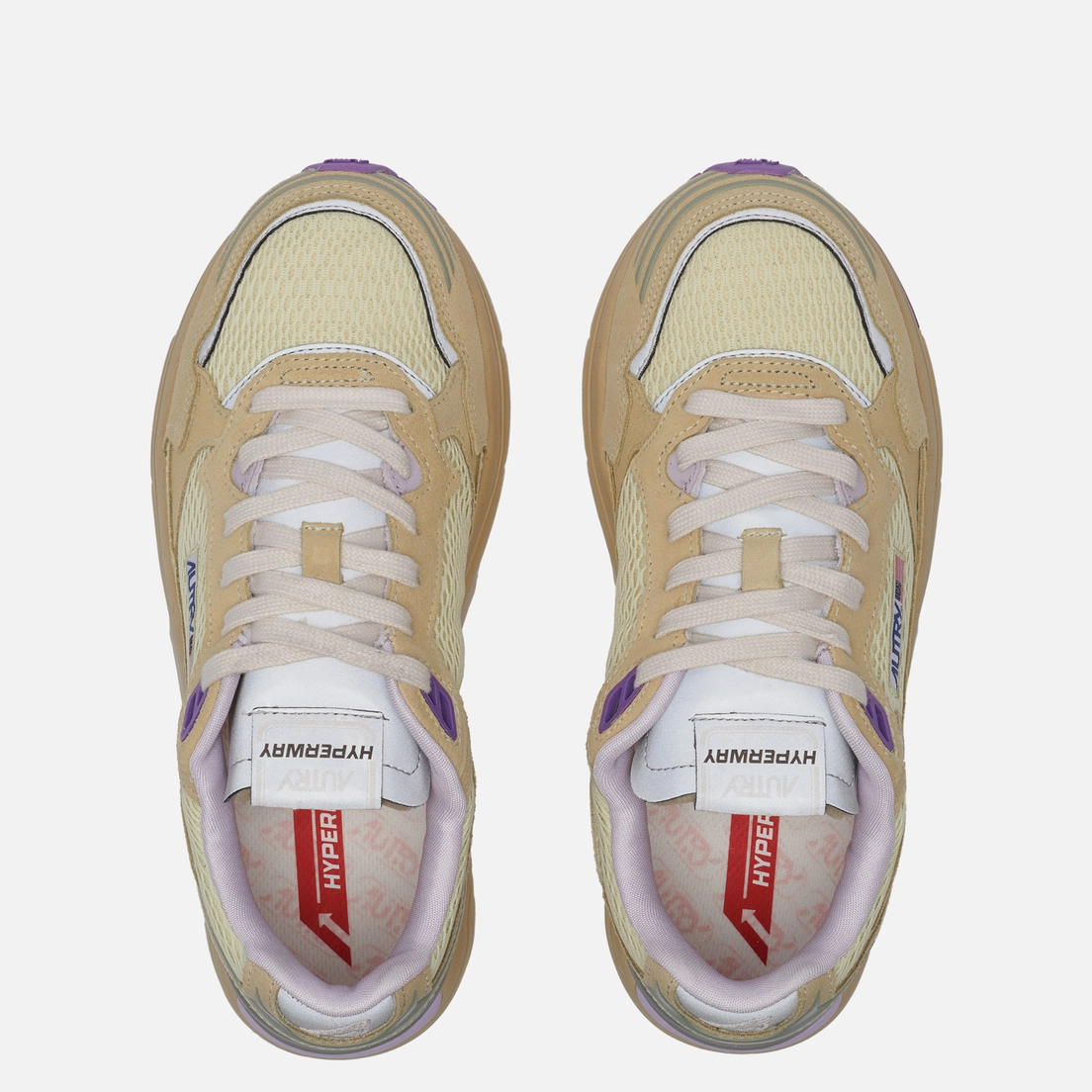 Autry Женские кроссовки Hyperway Low Mesh/Suede