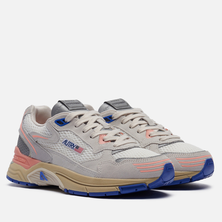 Женские кроссовки Autry Hyperway Low Mesh/Suede, цвет серый, размер 40 EU