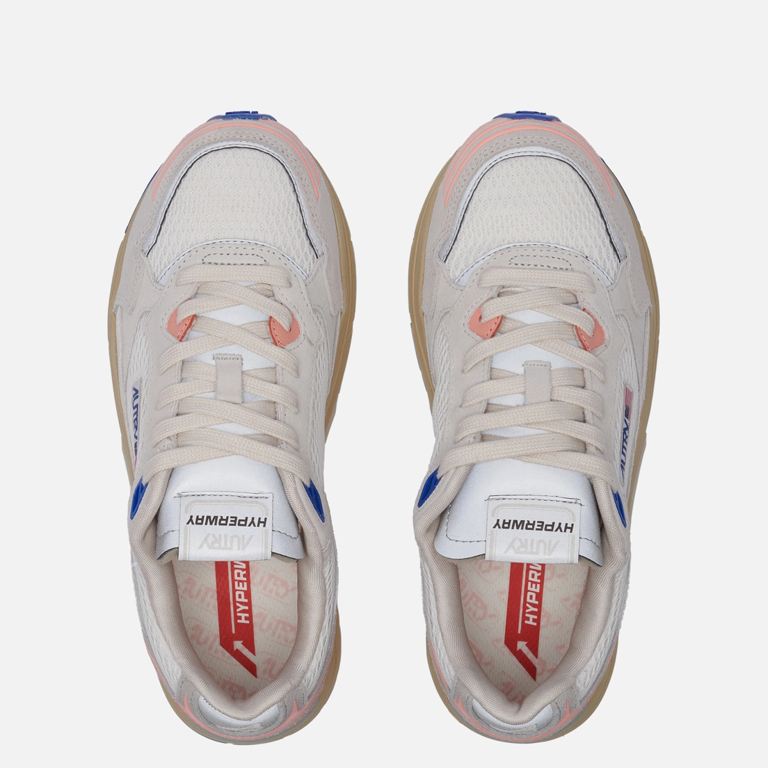 Autry Женские кроссовки Hyperway Low Mesh/Suede