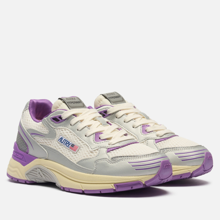 Женские кроссовки Autry Hyperway Low Mesh/Mirror, цвет серый, размер 38 EU