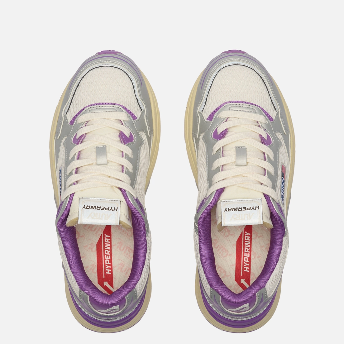 Autry Женские кроссовки Hyperway Low Mesh/Mirror