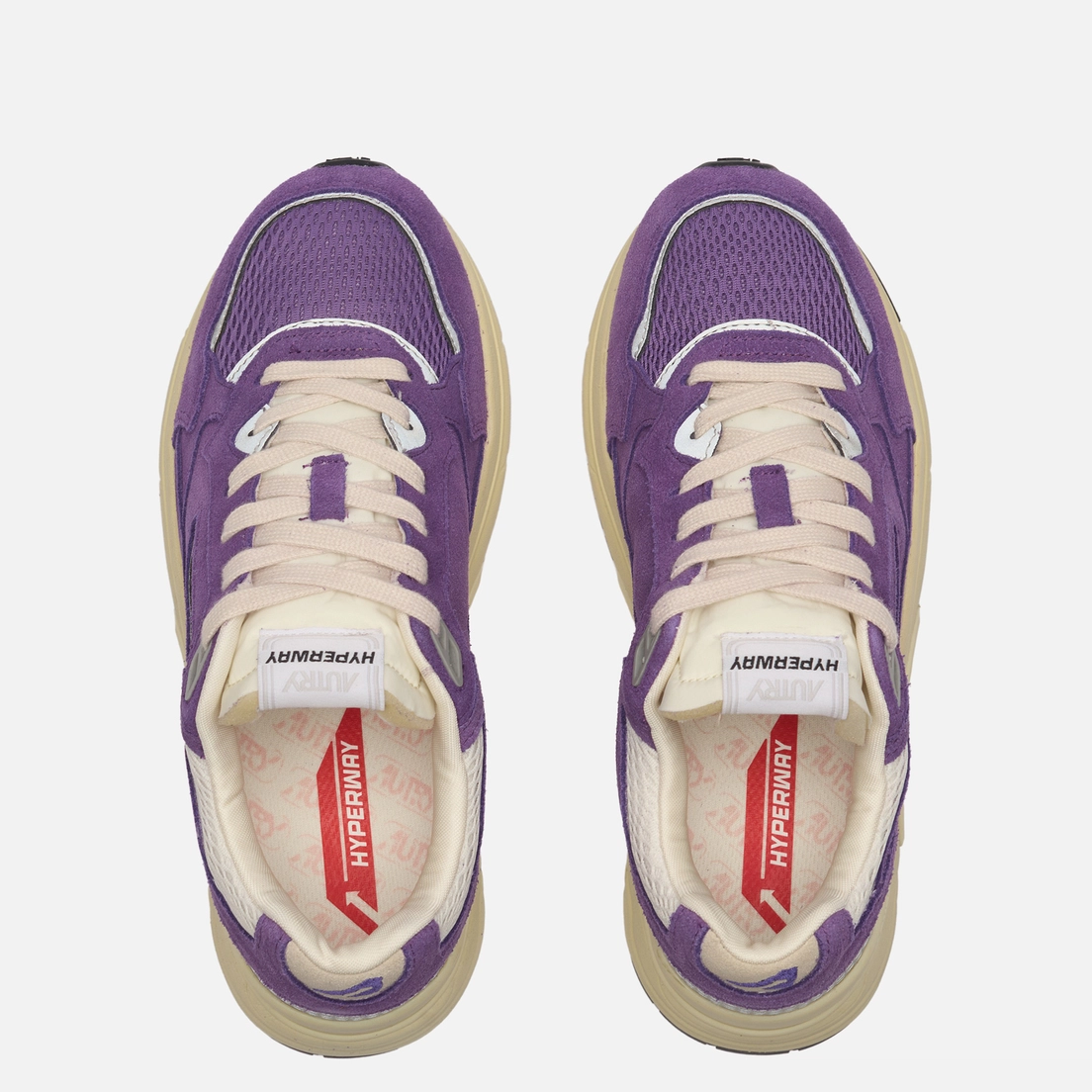 Autry Женские кроссовки Hyperway Low Suede/Mesh