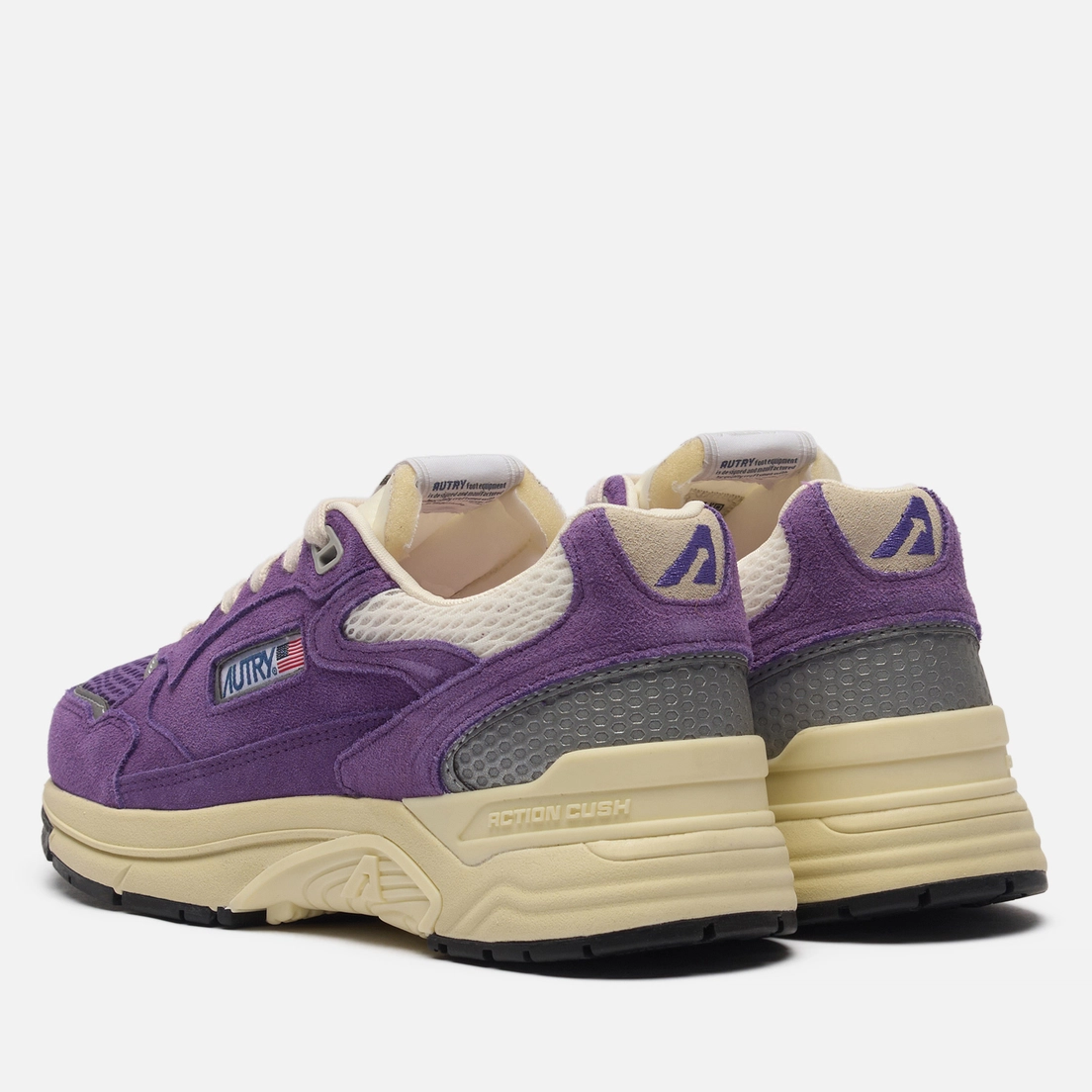 Autry Женские кроссовки Hyperway Low Suede/Mesh