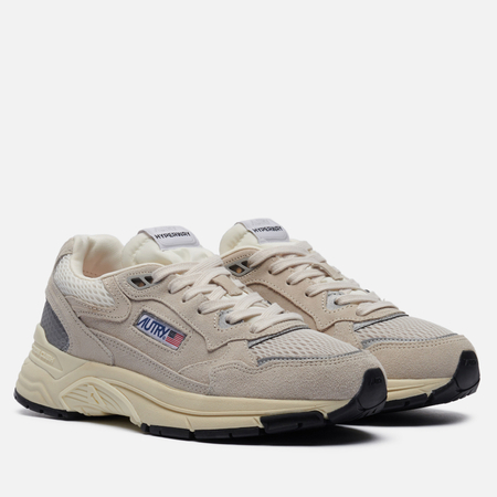 Женские кроссовки Autry Hyperway Low Suede/Mesh, цвет бежевый, размер 39 EU