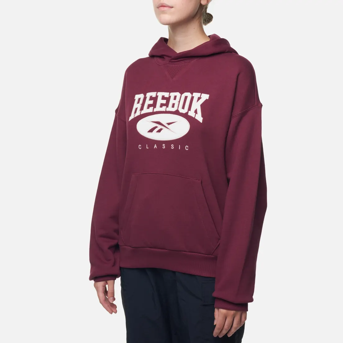 Reebok Женская толстовка Classics Natural Dye Big Logo Hoodie