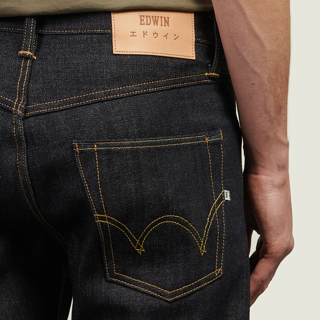 Edwin Мужские джинсы ED-47 Red Listed Selvage Denim 14 Oz