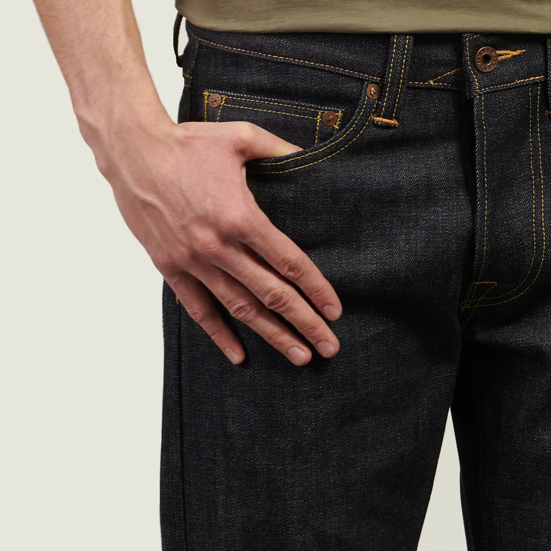 Edwin Мужские джинсы ED-47 Red Listed Selvage Denim 14 Oz