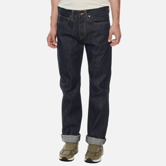 Мужские джинсы Edwin ED-47 Red Listed Selvage Denim 14 Oz Blue Unwashed