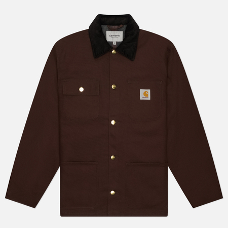 Мужская демисезонная куртка Carhartt WIP Michigan, цвет коричневый, размер XL