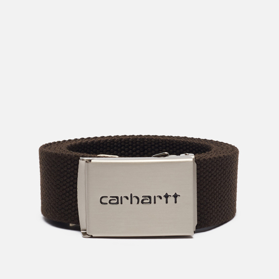 Ремень Carhartt WIP Clip Chrome Tobacco