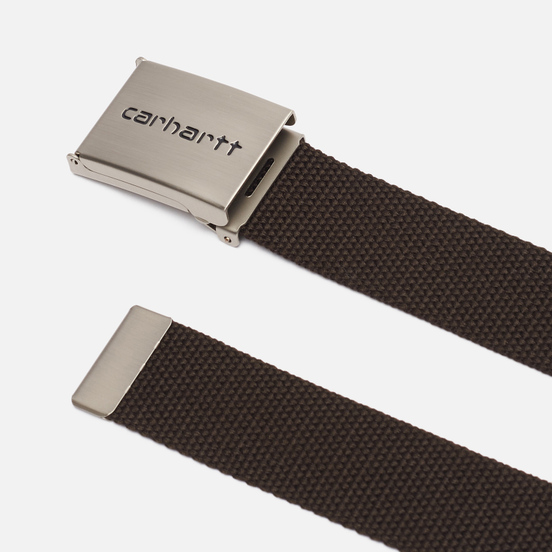 Ремень Carhartt WIP Clip Chrome Tobacco