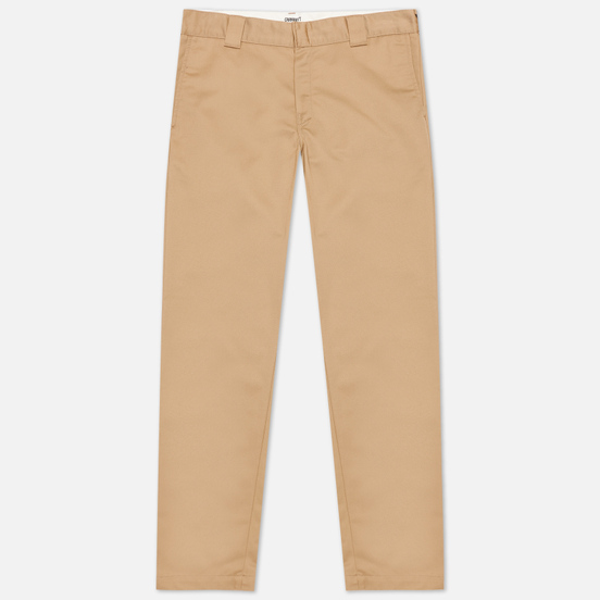 Мужские брюки Carhartt WIP Master 8.8 Oz Leather Rinsed