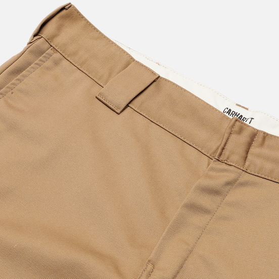 Мужские брюки Carhartt WIP Master 8.8 Oz Leather Rinsed