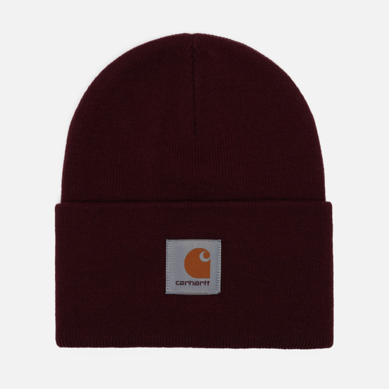 Шапка Carhartt WIP Acrylic Watch Bordeaux