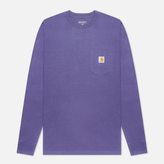 Мужской лонгслив Carhartt WIP L/S Pocket Cold Viola