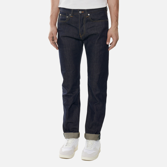 Мужские джинсы Edwin ED-80 63 Rainbow Selvage Denim 12.8 Oz Blue Unwashed