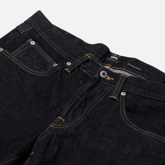 Мужские джинсы Edwin ED-55 Red Listed Selvage Denim 14 Oz Blue Rinsed