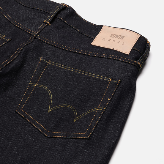 Мужские джинсы Edwin ED-55 Red Listed Selvage Denim 14 Oz Blue Unwashed