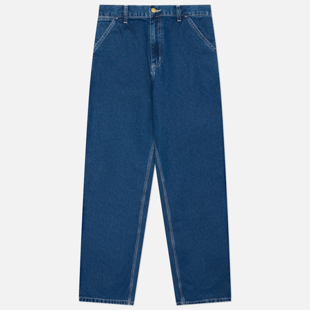 Мужские джинсы Carhartt WIP Simple Norco Denim 11.25 Oz, цвет голубой, размер 30/32